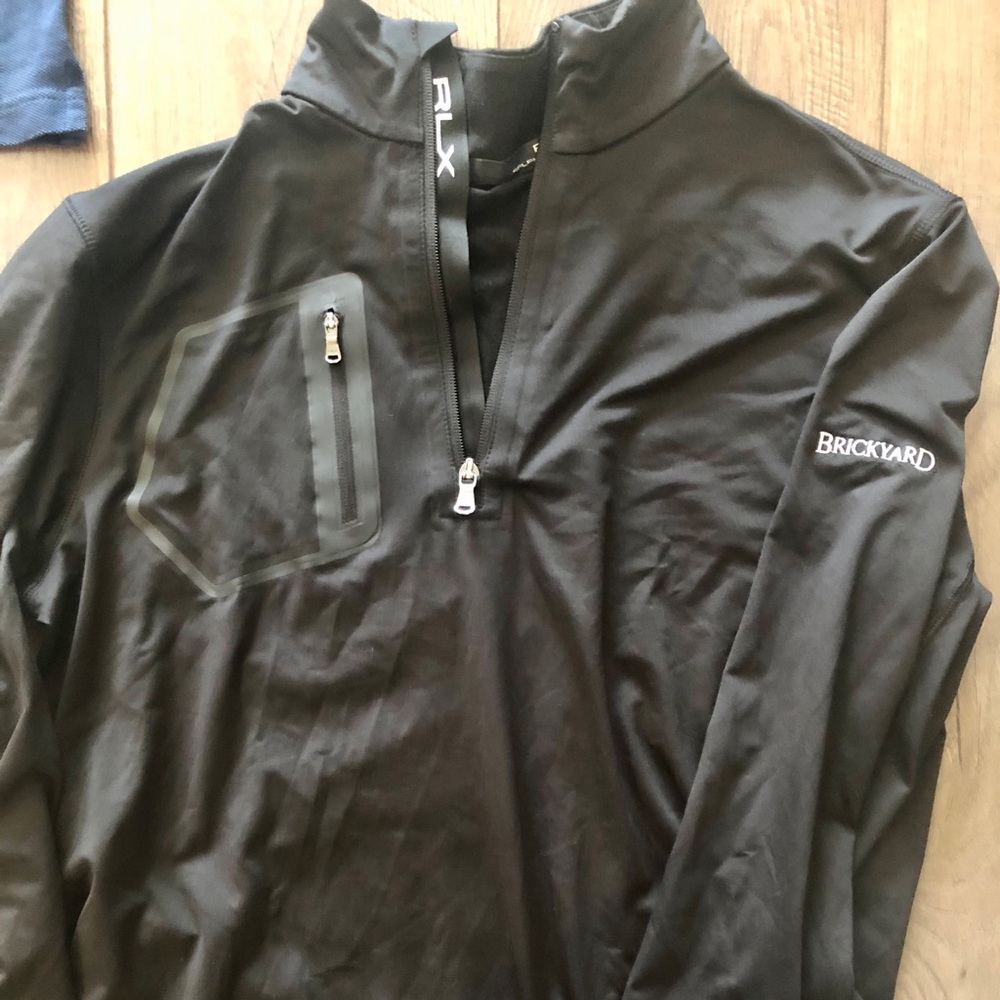 RLX golf half zip